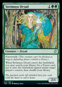 Yavimaya Dryad [Time Spiral Remastered] [Foil]