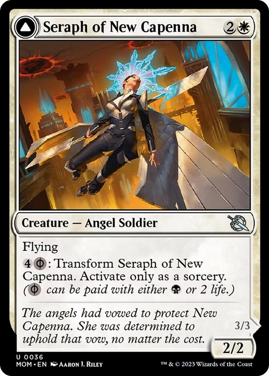 Seraph of New Capenna // Seraph of New Phyrexia [March of the Machine] [Foil]