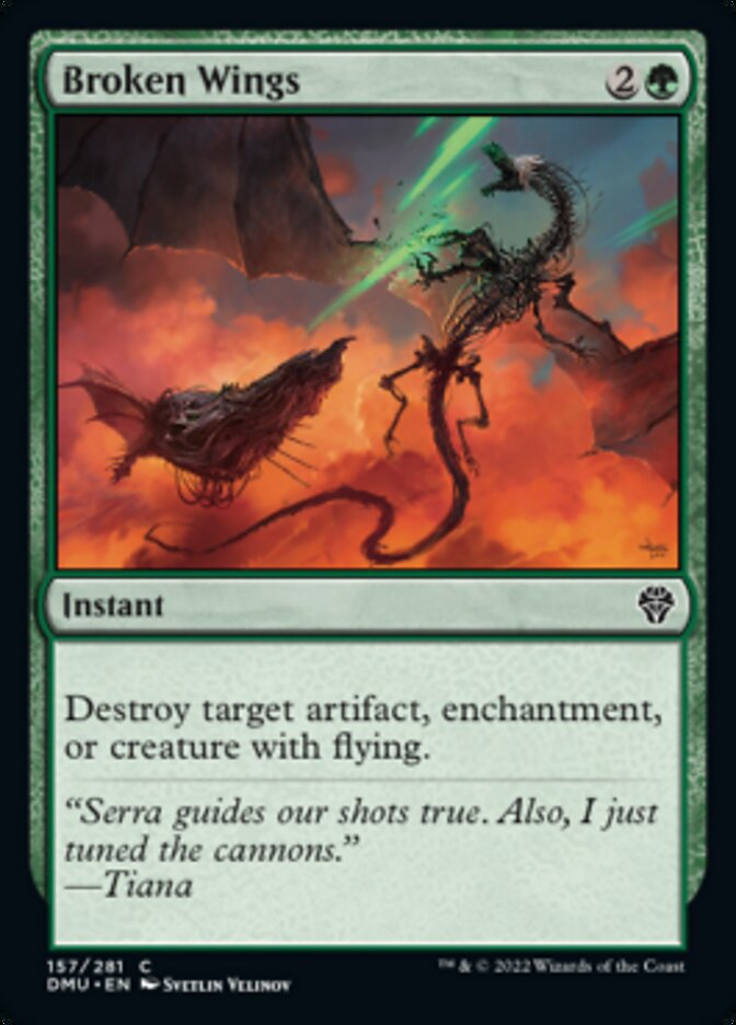Broken Wings [Dominaria United] [Foil]