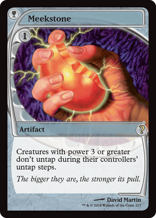 Meekstone (Future Sight) [Mystery Booster 2] [Foil]