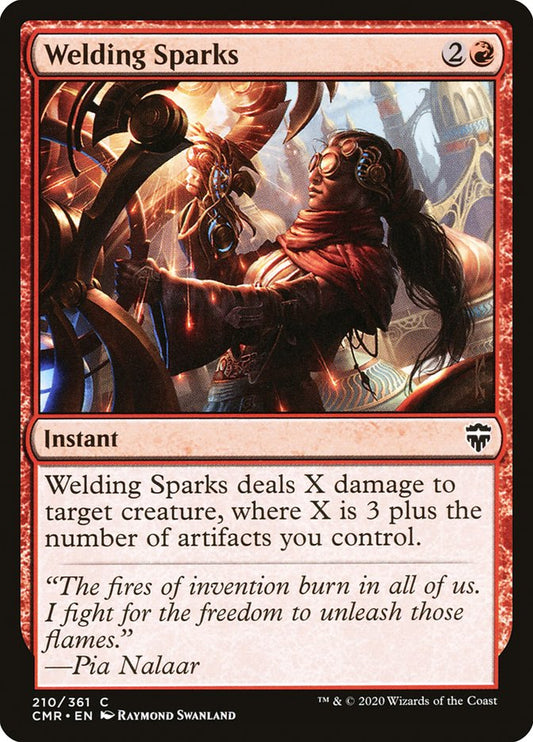 Welding Sparks [Commander Legends] [Foil]