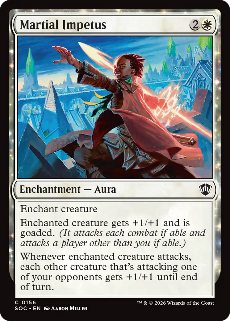Martial Impetus [Secrets of Strixhaven Commander] [Foil]
