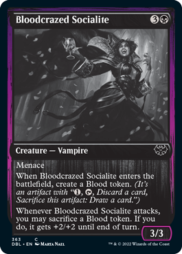 Bloodcrazed Socialite [Innistrad: Double Feature] [Foil]