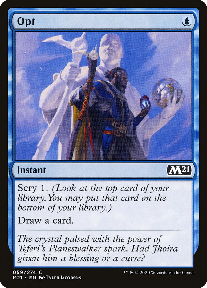 Opt [Core Set 2021] [Foil]