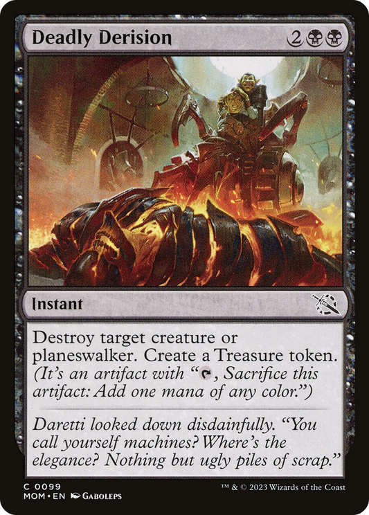 Deadly Derision [March of the Machine] [Foil]