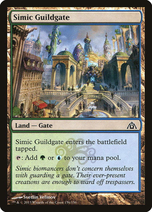 Simic Guildgate [Dragon's Maze] [Foil]