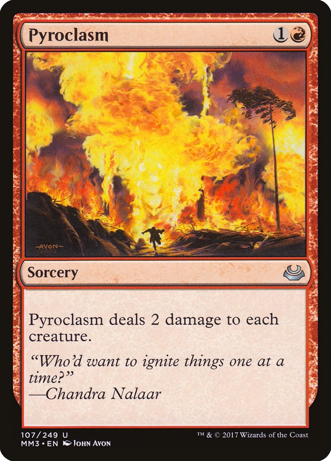 Pyroclasm [Modern Masters 2017] [Foil]