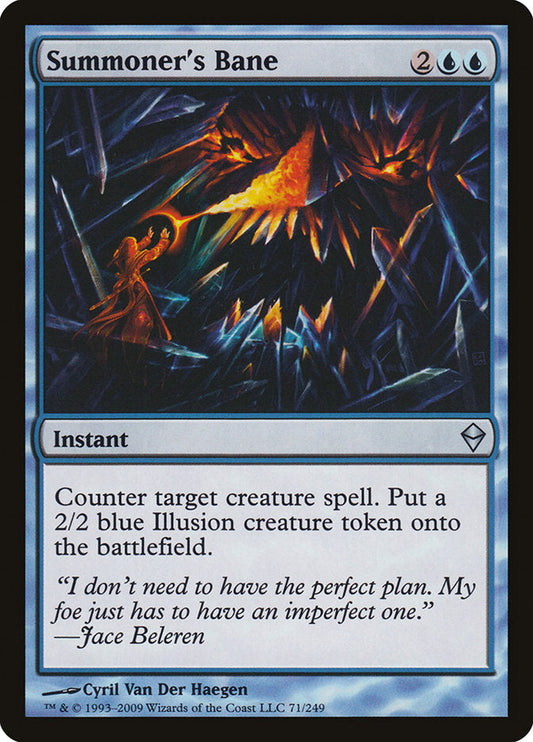 Summoner's Bane [Zendikar] [Foil]