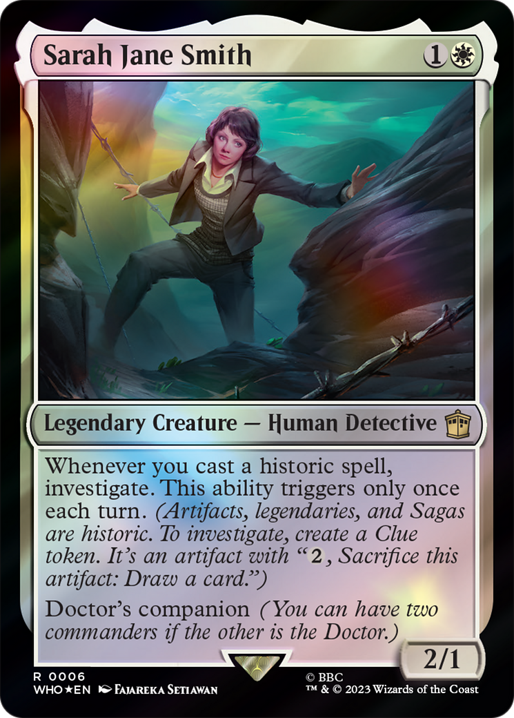 Sarah Jane Smith [Doctor Who] [Foil]