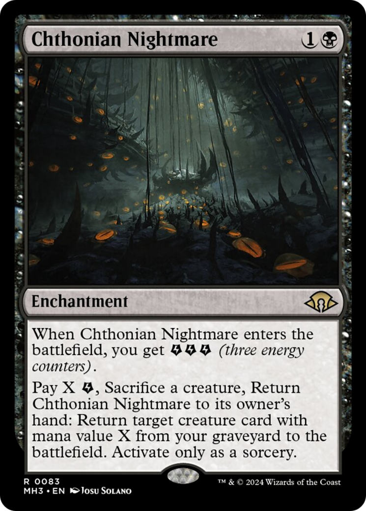 Chthonian Nightmare [Modern Horizons 3] [Foil]