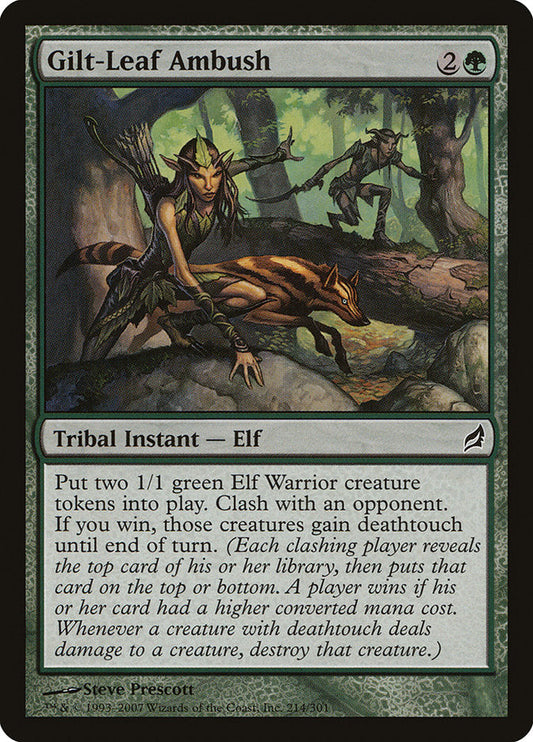 Gilt-Leaf Ambush [Lorwyn] [Foil]