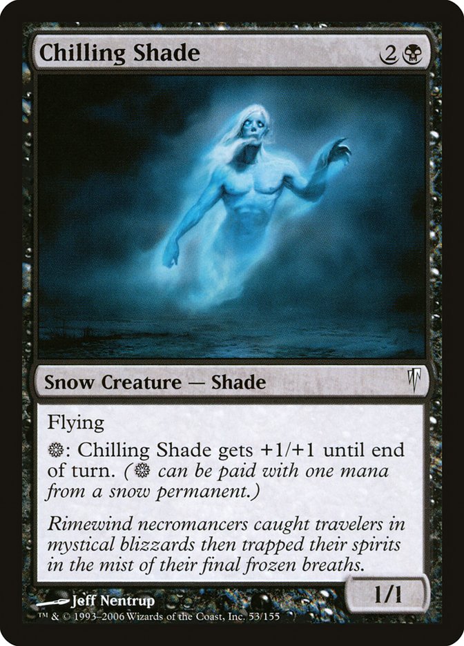 Chilling Shade [Coldsnap] [Foil]