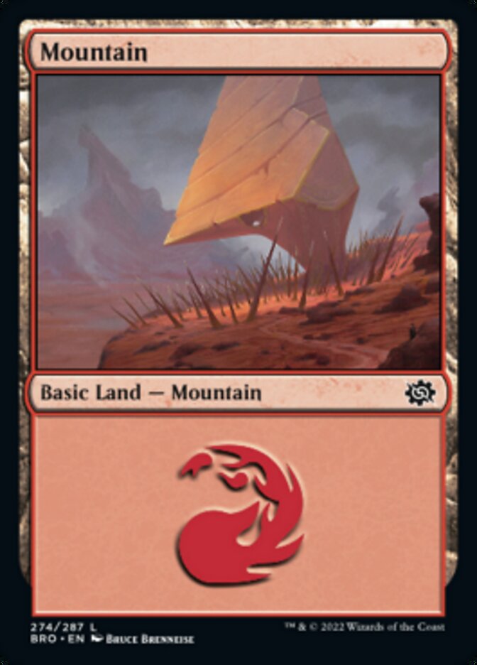 Mountain (274) [The Brothers' War] [Foil]