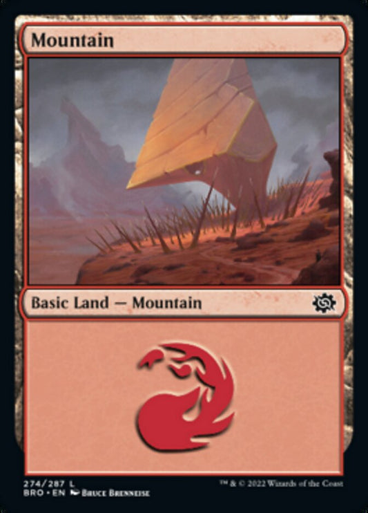 Mountain (274) [The Brothers' War] [Foil]