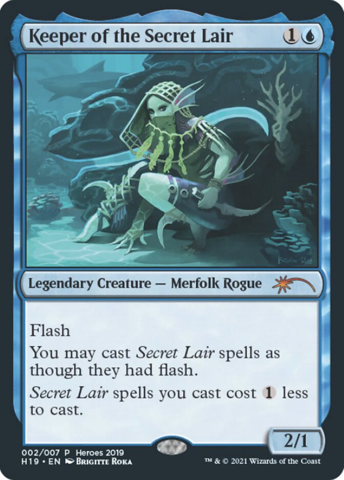 Keeper of the Secret Lair [Heroes of the Realm 2019] [Foil]