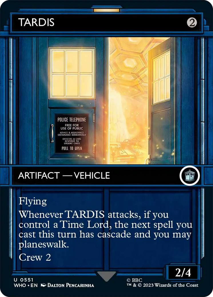 TARDIS (Showcase) [Doctor Who] [Foil]