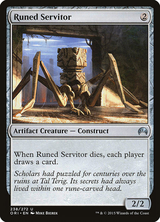 Runed Servitor [Magic Origins] [Foil]