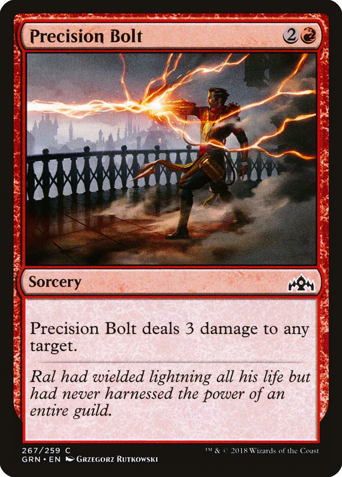 Precision Bolt [Guilds of Ravnica] [Foil]