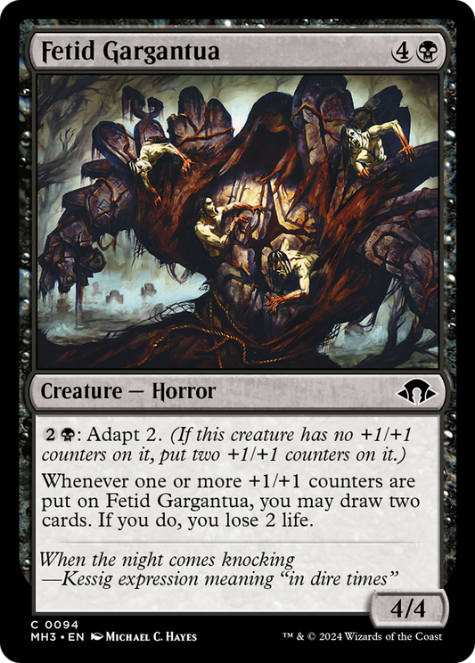Fetid Gargantua [Modern Horizons 3] [Foil]