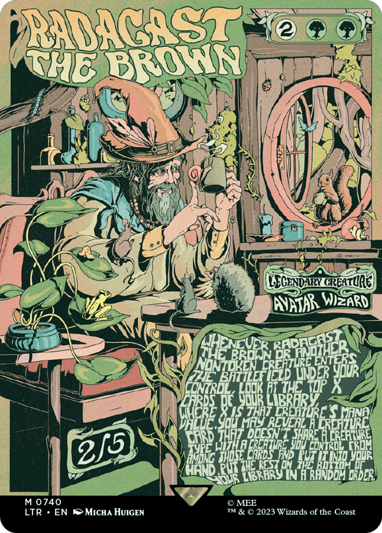 Radagast the Brown (Borderless Poster) [The Lord of the Rings: Tales of Middle-Earth] [Foil]