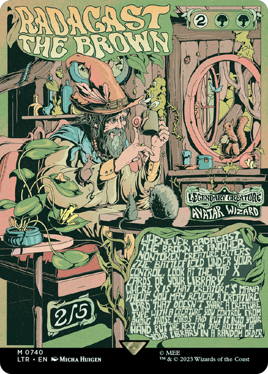 Radagast the Brown (Borderless Poster) [The Lord of the Rings: Tales of Middle-Earth] [Foil]