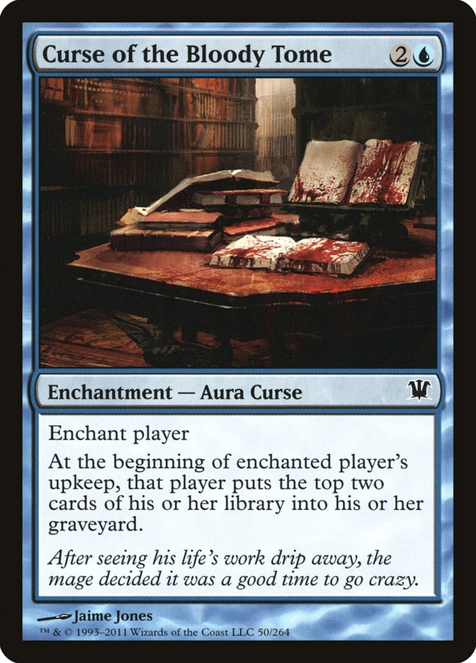 Curse of the Bloody Tome [Innistrad] [Foil]