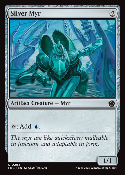 Silver Myr [Foundations Commander]
