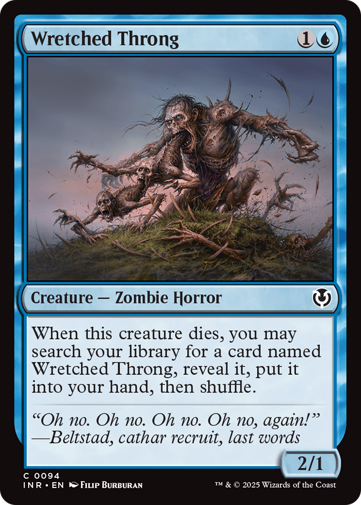 Wretched Throng [Innistrad Remastered] [Foil]