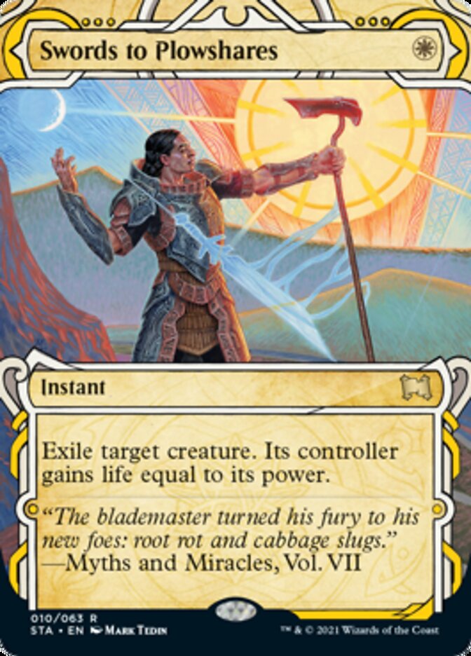 Swords to Plowshares [Strixhaven: School of Mages Mystical Archive] [Foil]