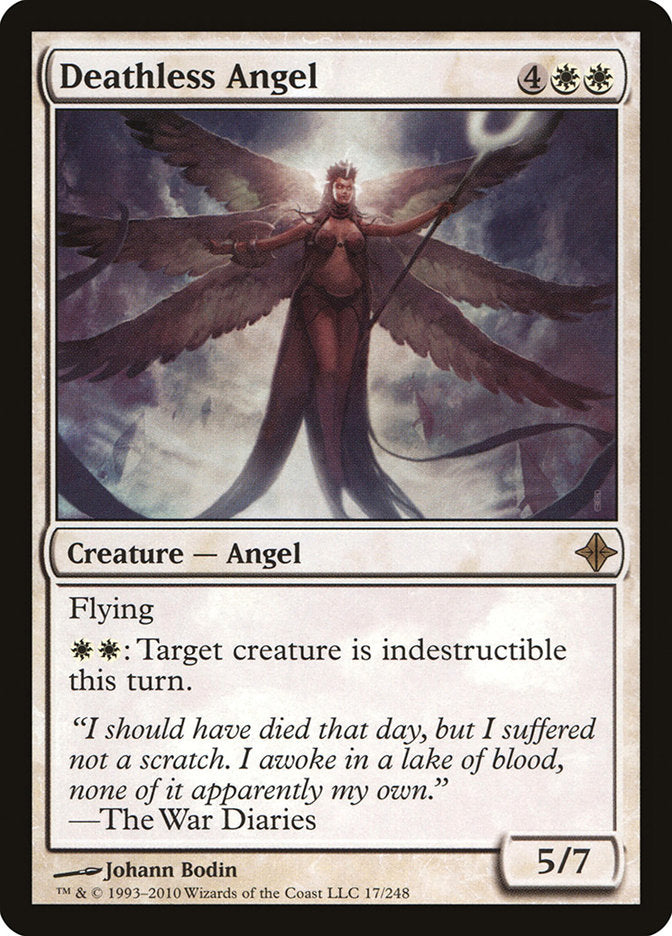 Deathless Angel [Rise of the Eldrazi] [Foil]