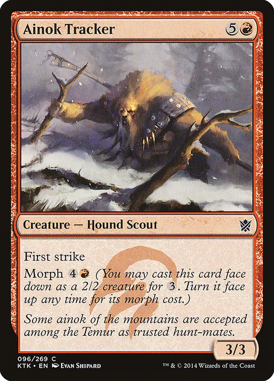 Ainok Tracker [Khans of Tarkir] [Foil]