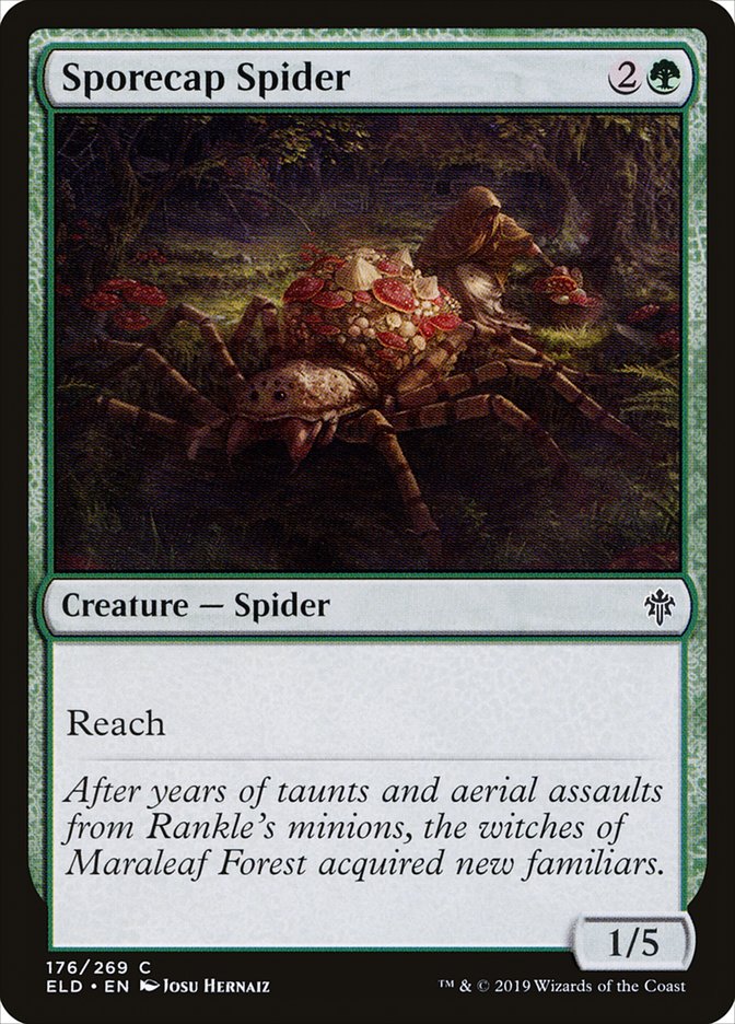 Sporecap Spider [Throne of Eldraine] [Foil]