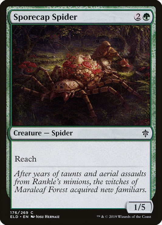 Sporecap Spider [Throne of Eldraine] [Foil]