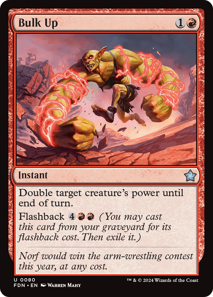 Bulk Up [Foundations] [Foil]