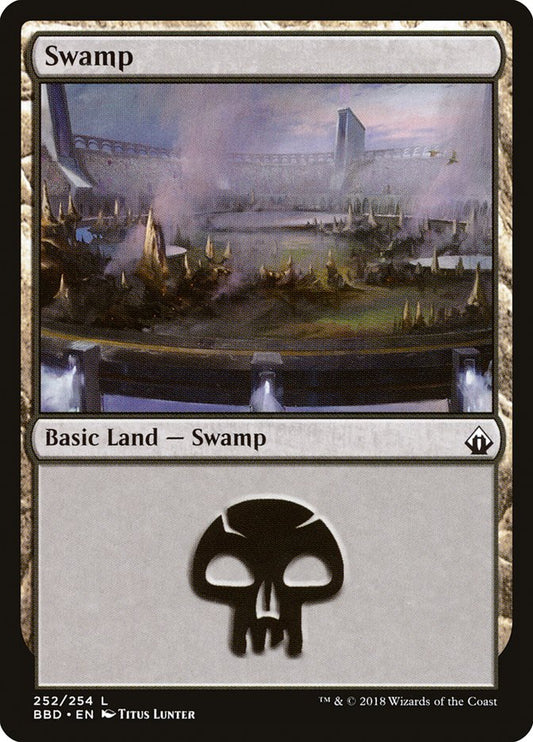 Swamp (252) [Battlebond] [Foil]