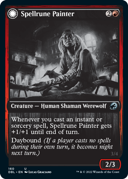 Spellrune Painter // Spellrune Howler [Innistrad: Double Feature] [Foil]