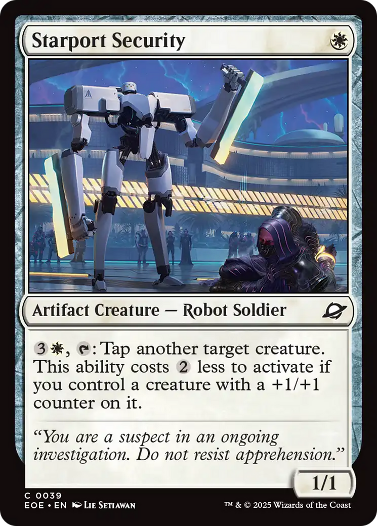 Starport Security [Edge of Eternities] [Foil]