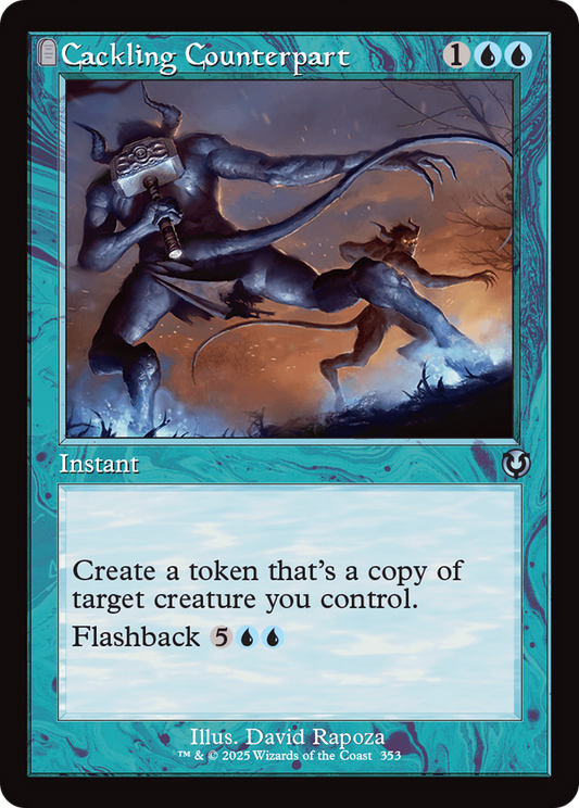 Cackling Counterpart (Retro Frame) [Innistrad Remastered] [Foil]