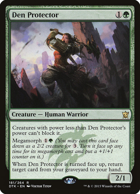 Den Protector [Dragons of Tarkir] [Foil]