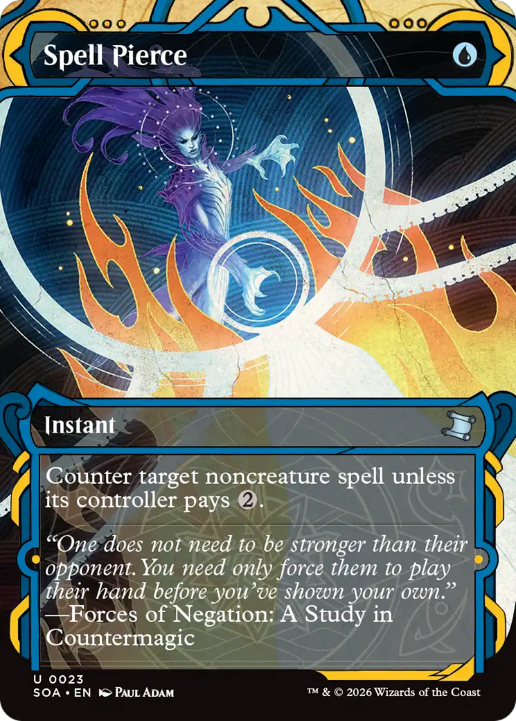 Spell Pierce [Secrets of Strixhaven: Mystical Archive] [Foil]