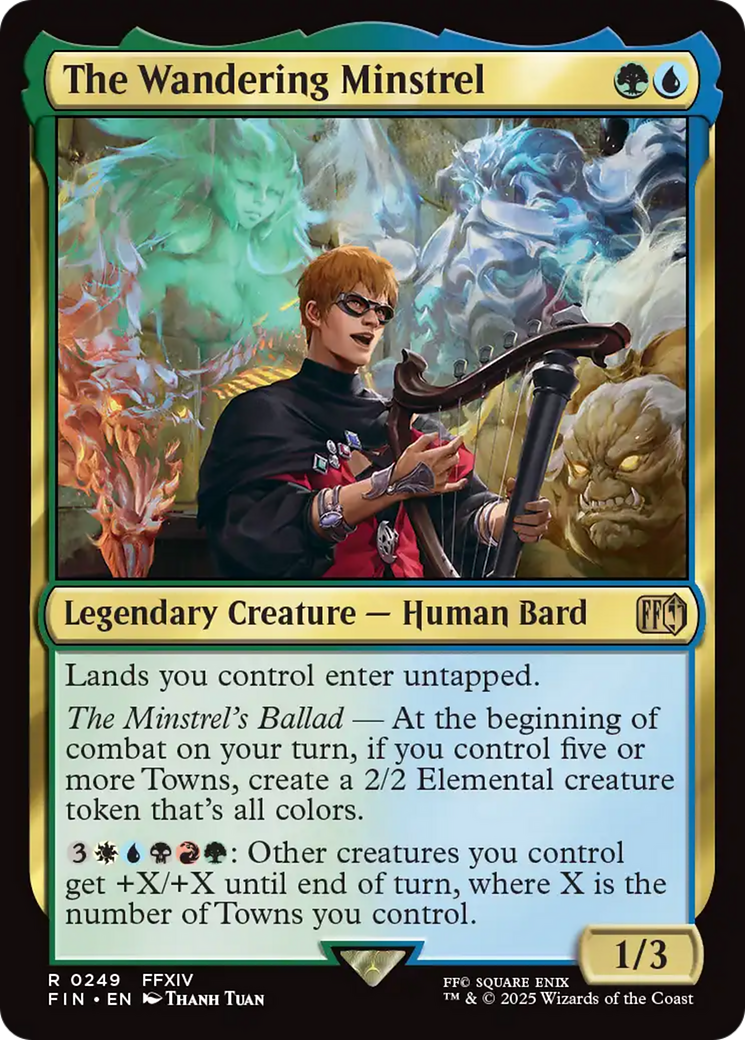 The Wandering Minstrel [FINAL FANTASY] [Foil]