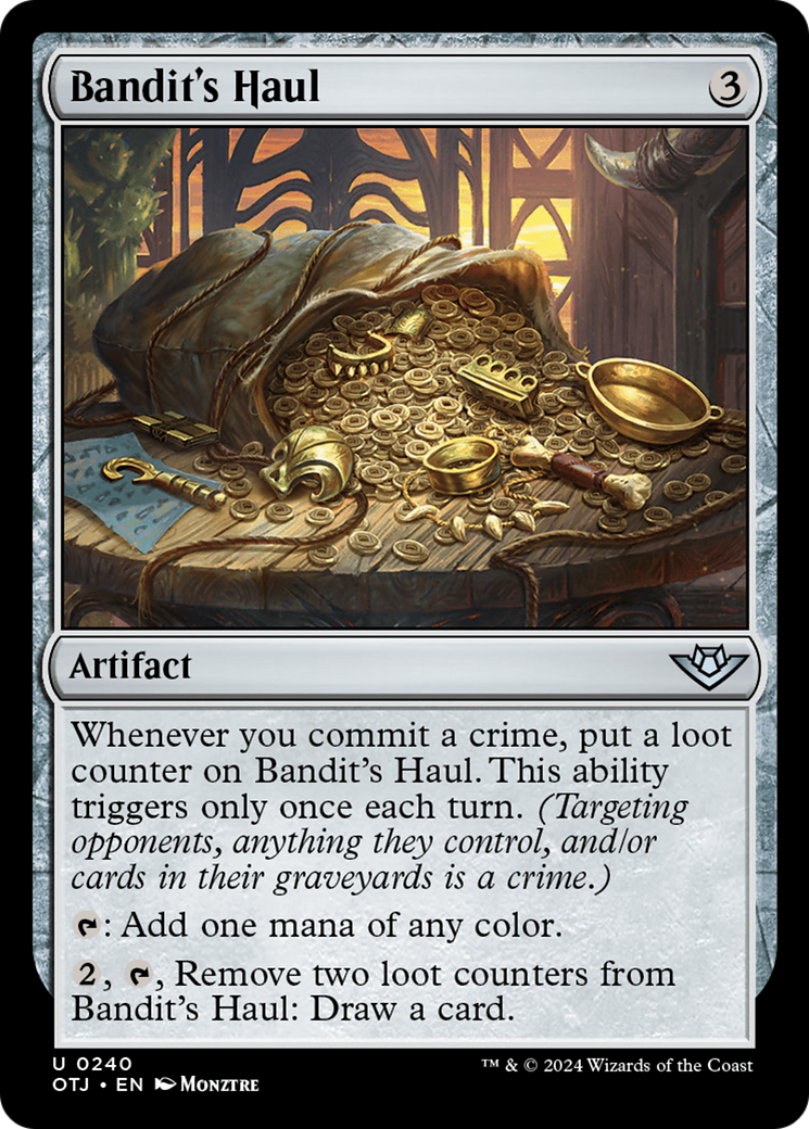 Bandit's Haul [Outlaws of Thunder Junction] [Foil]