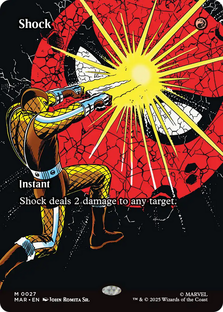 Shock (Borderless) [Marvel's Spider-Man: Eternal-Legal] [Foil]