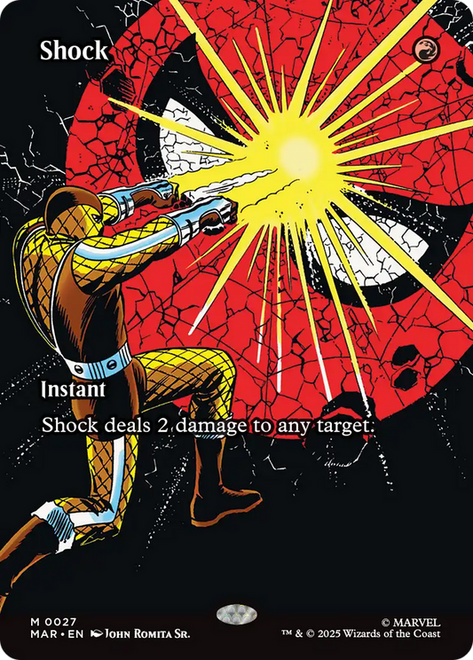 Shock (Borderless) [Marvel's Spider-Man: Eternal-Legal] [Foil]