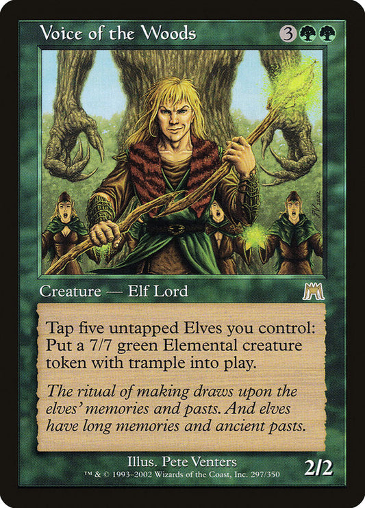 Voice of the Woods [Onslaught] [Foil]