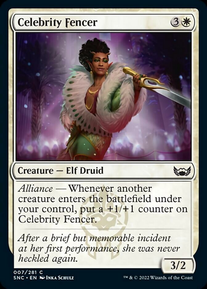 Celebrity Fencer [Streets of New Capenna] [Foil]