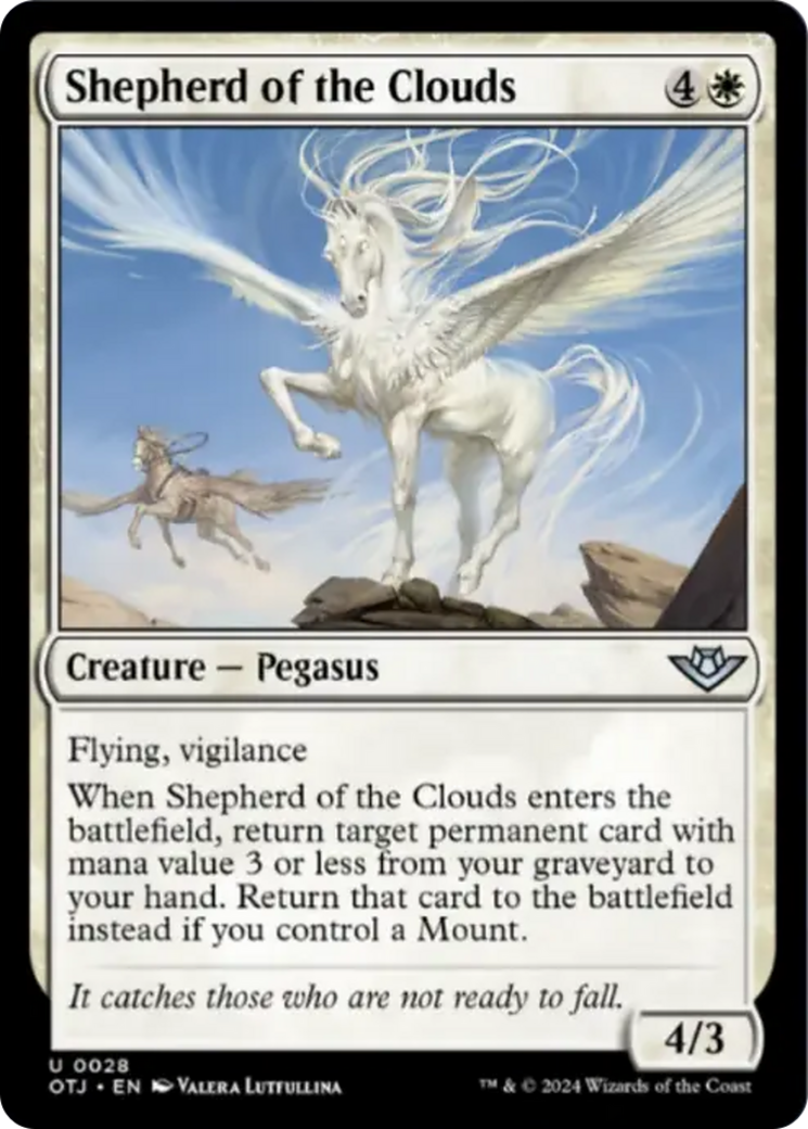 Shepherd of the Clouds [Outlaws of Thunder Junction] [Foil]