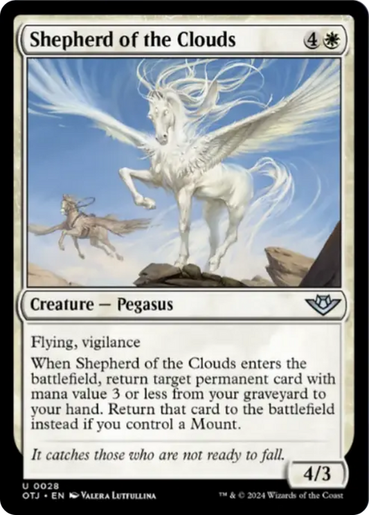 Shepherd of the Clouds [Outlaws of Thunder Junction] [Foil]
