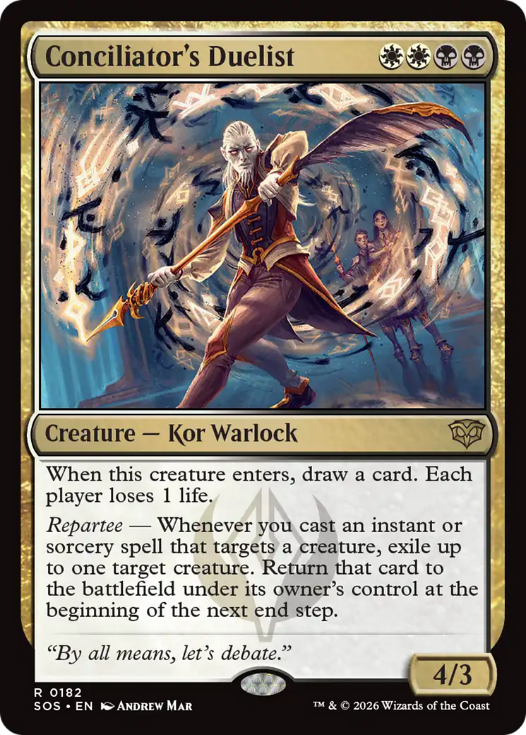 Conciliator's Duelist [Secrets of Strixhaven] [Foil]