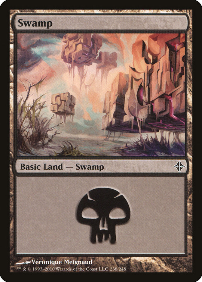 Swamp (238) [Rise of the Eldrazi] [Foil]